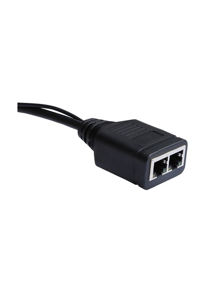 Dark Rj45 Megabit Ethernet Lan Çoklayıcı Adaptör Splitter Kablosu