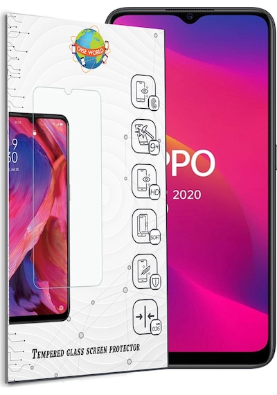 Oppo A5 2020 Temperli Ekran Koruyucu Kırılmaz Cam