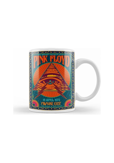 Pink Floyd Dark Side Of The Moon Kupa Bardak Porselen Karışık