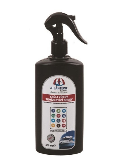 Atlantech Yağlı Yüzey Temizleyici 400Ml