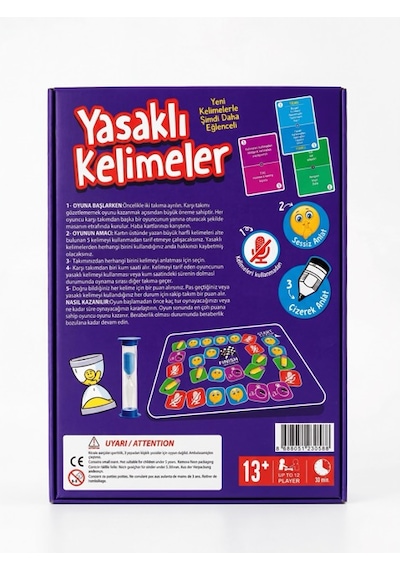 Yasak Kelime Kutu Oyunu