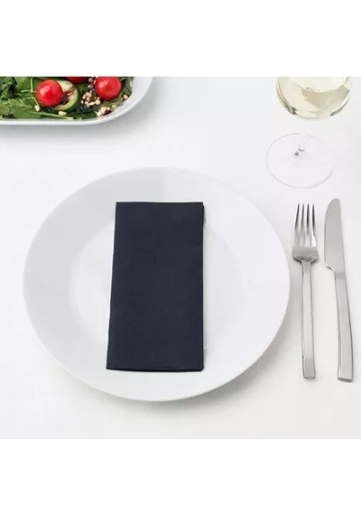 Ikea Mottaga 25 Adet Kağıt Peçete Siyah