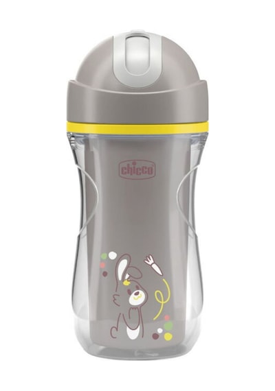 Chicco Spor Pipetli Bardak Unisex Gri Gri