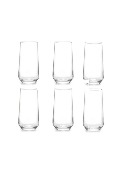 Paşabahçe 420015 Allegra Long Drink 6 Parça Meşrubat Bardağı Şeffaf