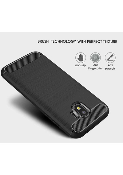 Samsung Uyumlu Galaxy J2 Pro 2018 Kılıf Zore Room Silikon Kapak Gri