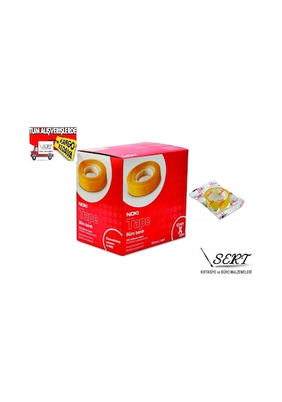 Noki Bant 12Mm X 10Mt 12Li Paket