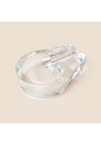 Glass Angelo Puro Küllük - Şeffaf - 15x11 Cm