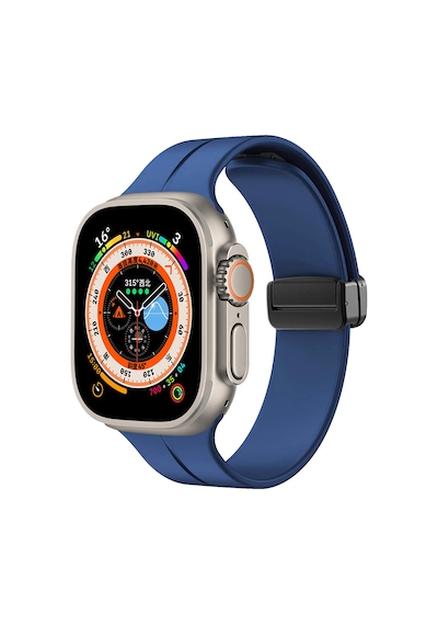 Watch Ultra 49mm Uyumlu Krd-84 Uyumlu Nvth Kordon-mavi