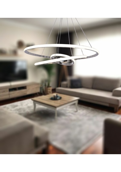 Tt300-3 Kr Tt Aydınlatma 3 Lü Krom Kaplama Beyaz Işık Led Avi Krom
