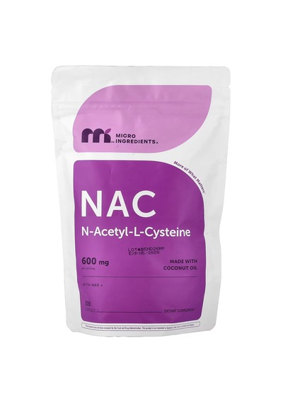 Micro Ingredients , Na.c With Nad+, 300 Softgels Usa Menşeii Orijinal Dmmedicineden