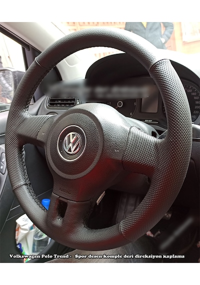 Volkswagen Polo Trend Araca Özel Direksiyon Kılıfı Siyah