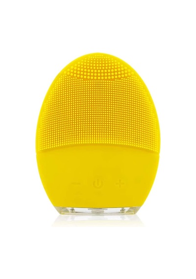 Şarjlı Su Geçirmez Sarı Ergonomik Tasarım Rimy Yüz Temizleme Cihazı