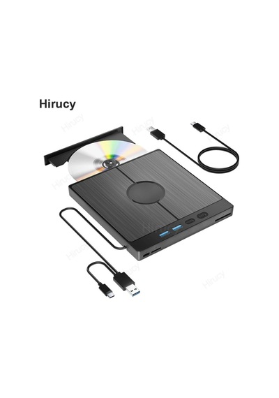 Dvd 3.0 Yazıcı 7 Girişli Usb Tip-c Harici Cd/dvd Sürücü Windows Mac Ve Laptop Fonksiyonlu Uyumlu