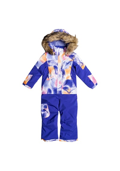 Roxy Roxy Sparrow Jumpsuit Kız Çocuk Beyaz Snowboard Tulumu Wbb1