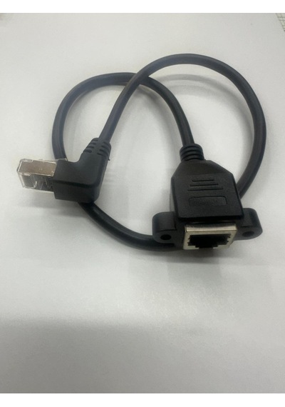 90 Derece Rj45 Uzatma Kablosu 0.5 Metre 90 Derece İnternet Uzatma Kablosu