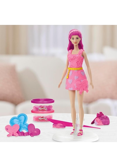 Play Doh Barbie Hearts And Hair G1357 Nocolor-9963d4b3