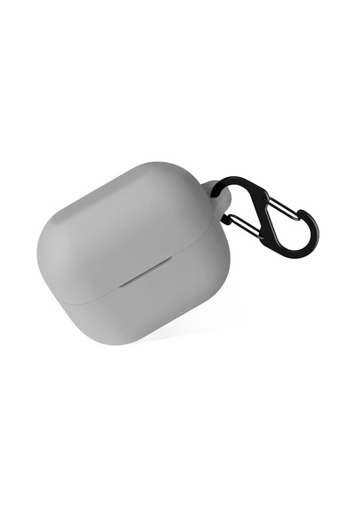 Sneezy Galaxy Buds 3 Pro Ve Galaxy Buds 3 Uyumlu Kopçalı Kapaklı Silikon Koruma Kılıfı Şeffaf