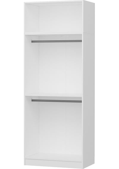 Kale 2 Kapaklı Zincir Dolap-yüklük - Beyaz 255cm