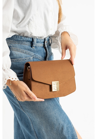 Dora Model Süet Taba Kadın El Ve Omuz Çantası Taba
