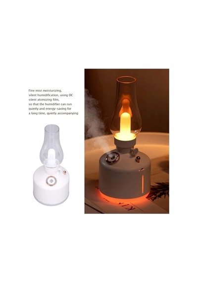 Divex Gaz Lambası Görünümlü Hava Nemlendirici Vintage Lamp Humidifier H-47