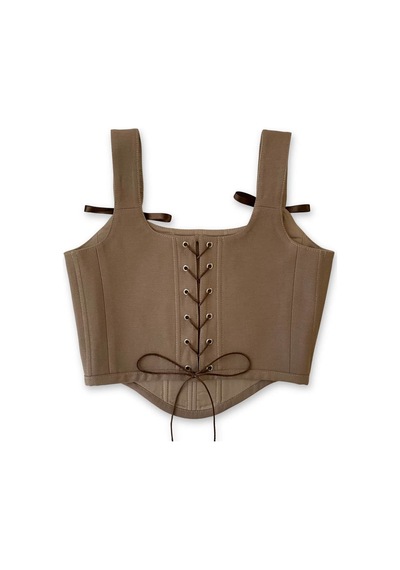 L'aura Corset Vizon Rengi Bayan Korse Büstiyer