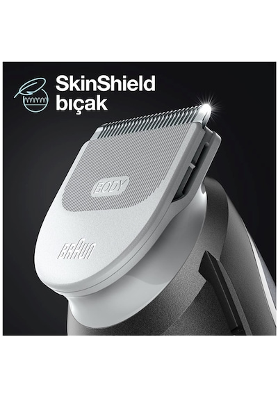 Braun Body Groomer 3340 Skinshield Teknolojisi Vücut Bakım Seti Diğer