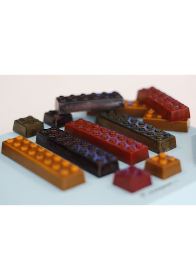 Limon Çikolata Dolgulu Puzzle Sütlü Hediyelik Çikolata 500 Gr