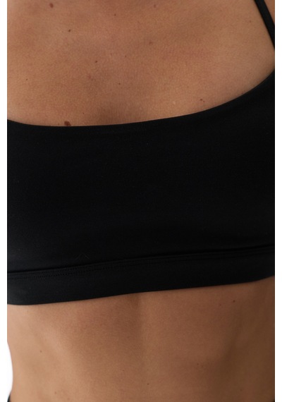 Penti Lycra Siyah Cream Hafif Destek Çıkarılabilir Pedli Racerback Spor Sütyeni