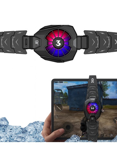 Dijital Göstergeli Rgb Led Işıklı Gamer Oyuncu Telefon Ve Tablet