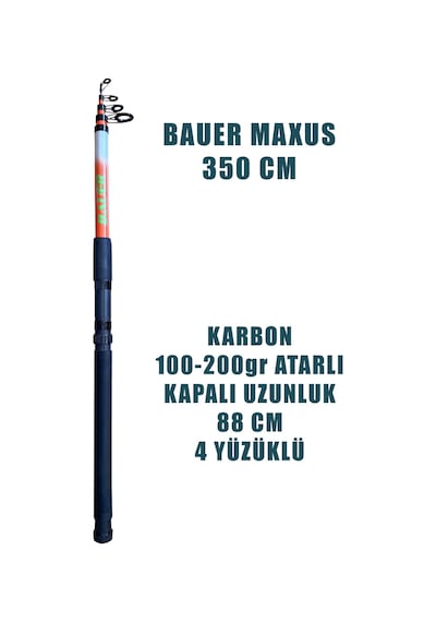 Olta Seti Olta Kamışı Metal Olta Makinesi Kıyı Tatlı Su Göl Deniz Olta Seti Maxus 350cm Olta Kamış