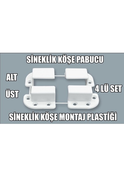 Sineklik Köşe Pabucu-Sineklik Köşe Plastiği-Sineklik Montaj Köşe Sineklik Köşe Pabucu-Sineklik Köşe Plastiği-Sineklik Montaj Köşe