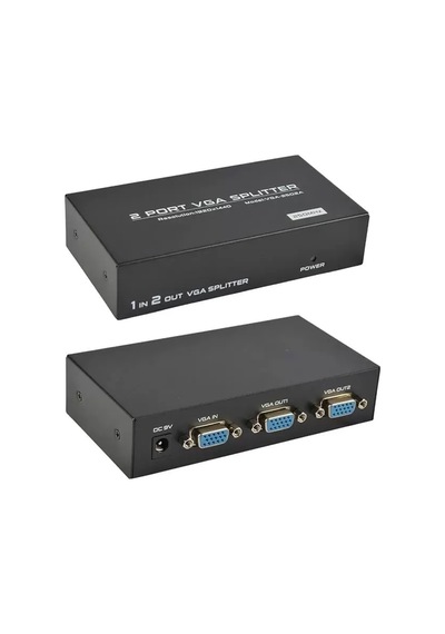 2 Port 250 Mhz Vga Splitter Dağıtıcı