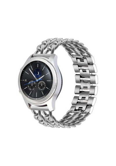 Samsung Uyumlu Gear S3 22mm Krd-17 Metal Kordon - Gold