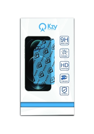 Apple Uyumlu iPhone 12 Nano Glass Esnek Kırılmaz Ekran Koruyucu Cam (474511267) 10 Tl Fark Ile Şeffaf Kılıf