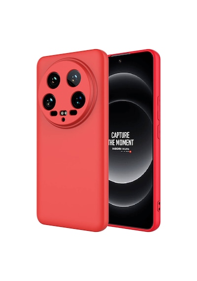 Kilifone - Xiaomi Uyumlu Mi 14 Ultra - Kılıf İçi Kadife Koruyucu Mara Lansman Kapak - Kırmızı