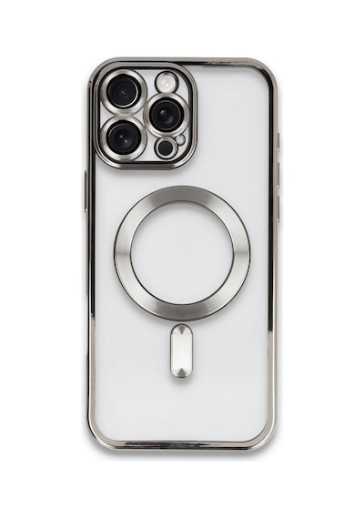 Apple iPhone Uyumlu  16 Pro Max Uyumlu Kılıf Kross Magneticsafe Kapak - Titan Gri