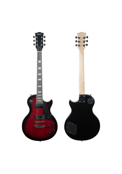 Midex Grx-200rds Profesyonel Les Paul Kasa Hh Elektro Gitar Seti Kırmızı Sunburs