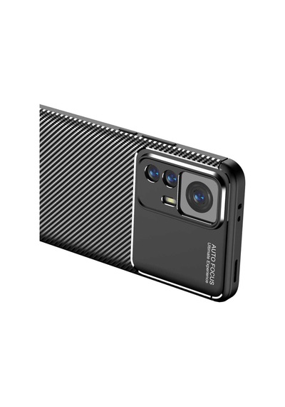 Xiaomi Mi 12T Pro Kilif Zore Negro Karbon Tasarim Silikon Kilif 560492071