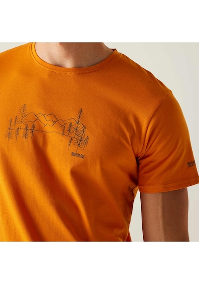 Regatta Breezedv Erkek T-shirt-turuncu
