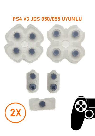 2 Takım Ps4 V3 Jds 050 055 Kollar İle Uyumlu İç Lastik Takımı