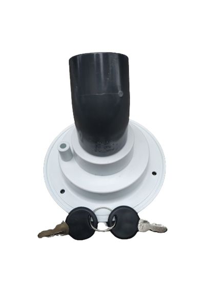 Kilitli Su Dolum Ağzı. Karavan Su Dolum Kapağı. Kilitli. 38mm