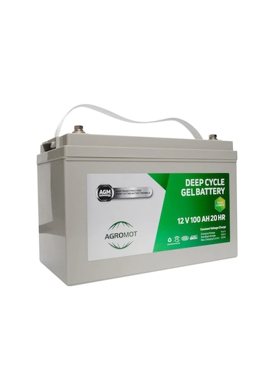 Agromot Jel Akü 12V 100AH Agromot