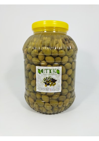 Etik Yerli Ürünler Memecik Cinsi Kırma Tatlanmış Zeytin 5 KG