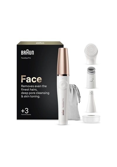 Braun Facespa Pro Yüz Epilatörü, + 3 Ekstra, 911
