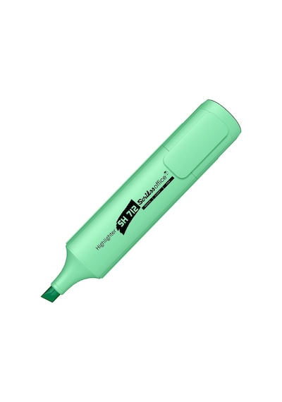 Scrikss Fosforlu Kalem Pastel Yeşil Sh 712 Çok Renkli