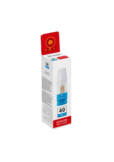 Drl Premium Gı-40 %100 Uyumlu Mavi Cyan Uyumlu Mürekkep