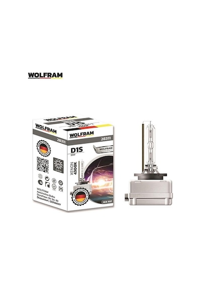 Wolfram 12V-85V Xenon Ampul D1S 35W 4300K Germany