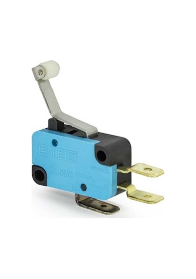 Emas MK1MIP3 Plastik Açılı Kollu Makaralı 1CO MK1 Serisi Mikro Switch