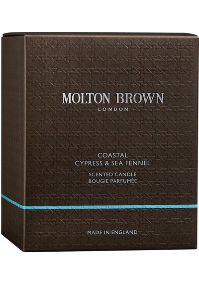 Molton Brown Coastal Cypress Ve Sea Fennel Parfüm Mum İle Ferahlatıcı Yaz Esintisi Siyah