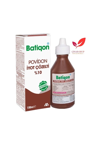 Batiqon Povidon İyot Çözelti 100 Ml Tentürdiyot Batikon (1 Adet)